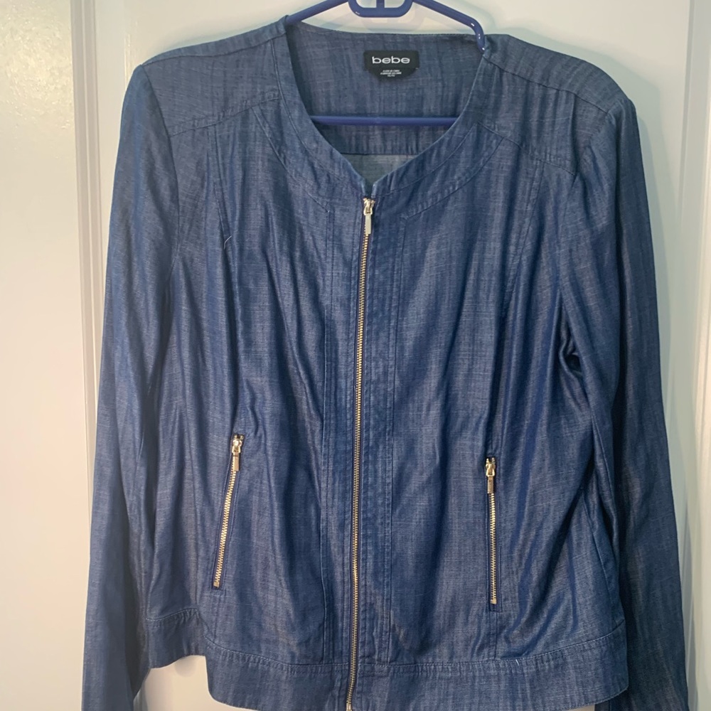 Bebe size XL Jean jacket